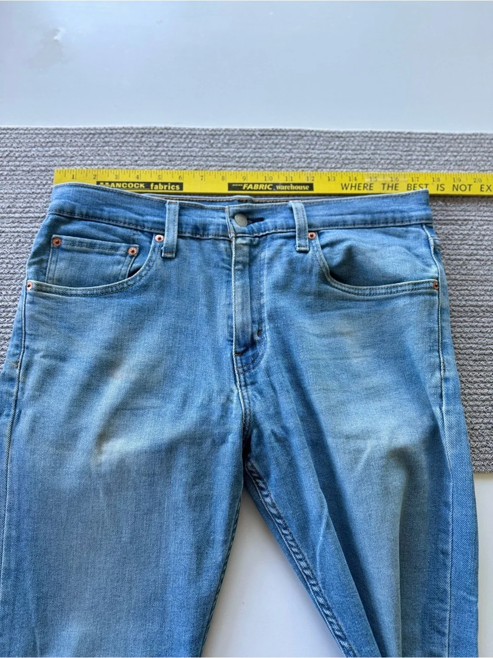 Levi's 527 Bootcut Light Blue Denim Bootcut Jeans Size 34 x 34